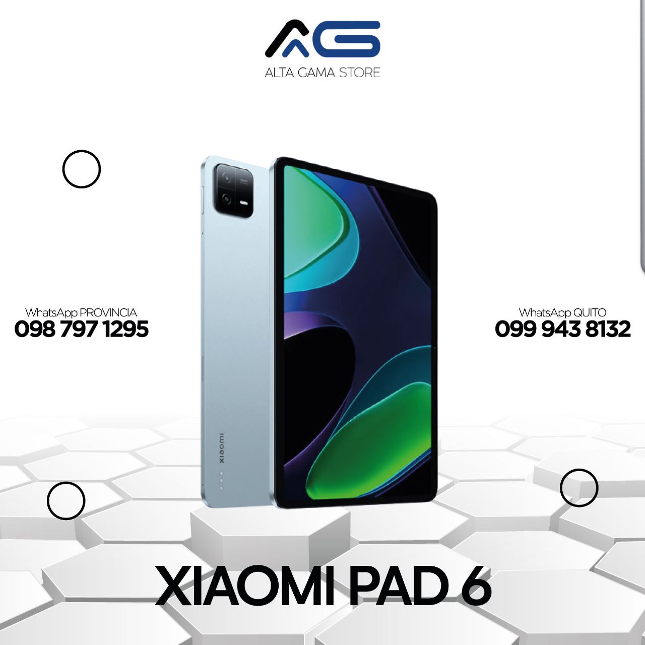 Xiaomi MI Pad 6 – 256/8Gb – Alta gama