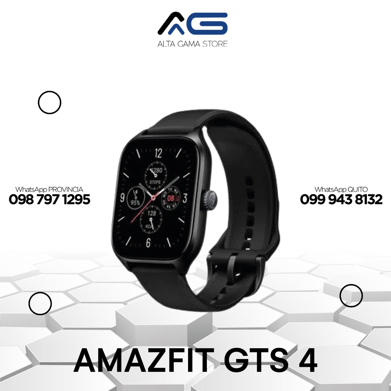 Amazfit GTS 4 – Alta gama