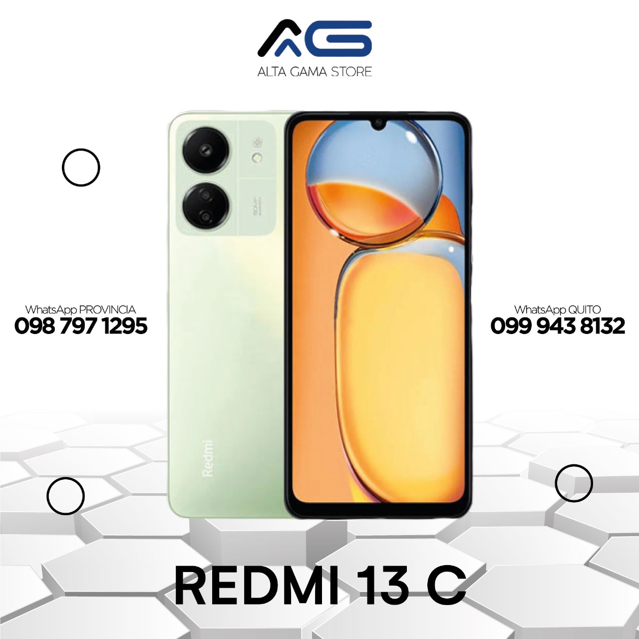 Redmi 13C – 256GB/8GB – Alta gama