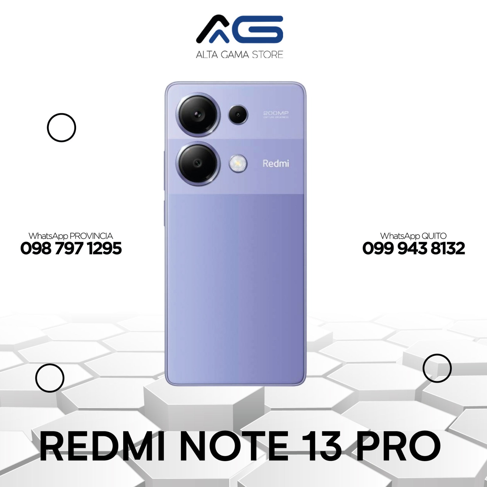 Redmi Note 13 PRO 256GB/8GB – Alta gama
